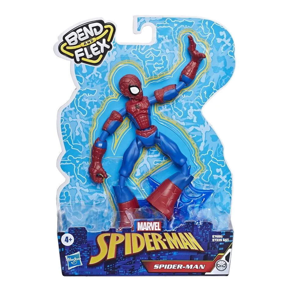 Marvel - Spider-Man Bend and Flex Action Figure Assortment