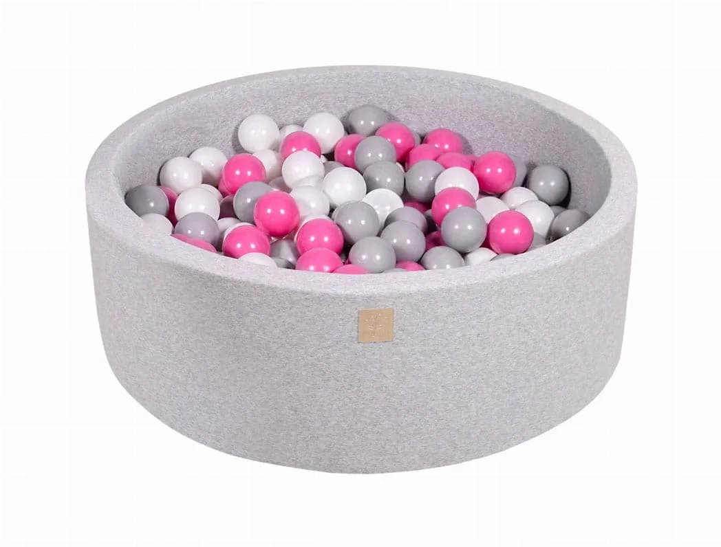 Meowbaby Foam Ball Pit 35 x 11.5 in /200 Balls