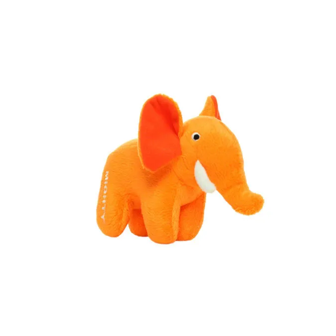 Mighty Dog Toys Orangie the Elephant Jr