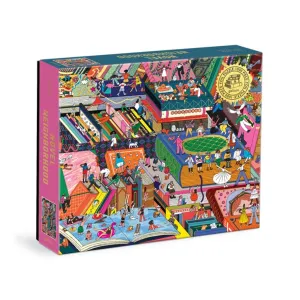 Novel Neighborhood Foil 1000 Piece Jigsaw Puzzle