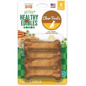 Nylabone Healthy Edibles Natural Long Lasting Chicken Flavor Dog Chew Treat