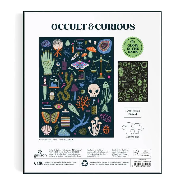 Occult & Curious Glow in the Dark Puzzle