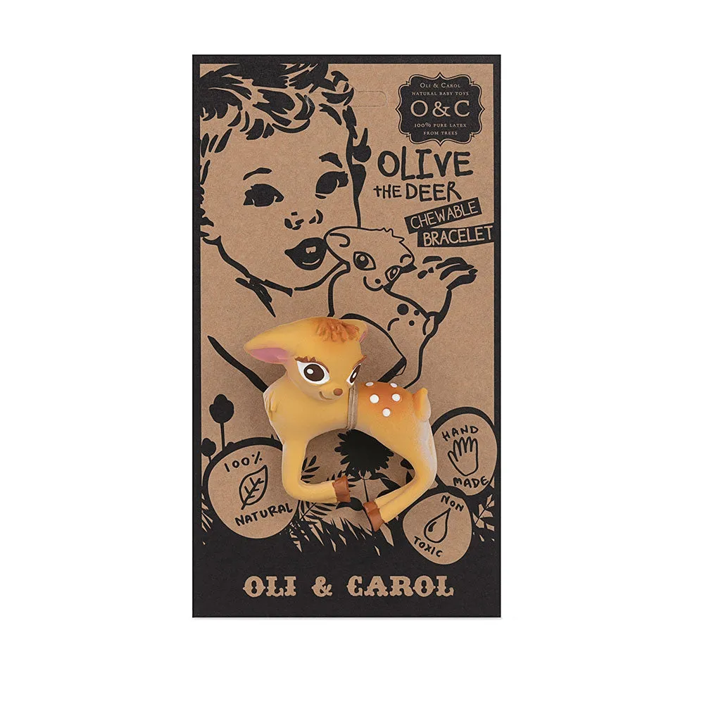 Oli & Carol Olive The Deer Chewable Bracelet