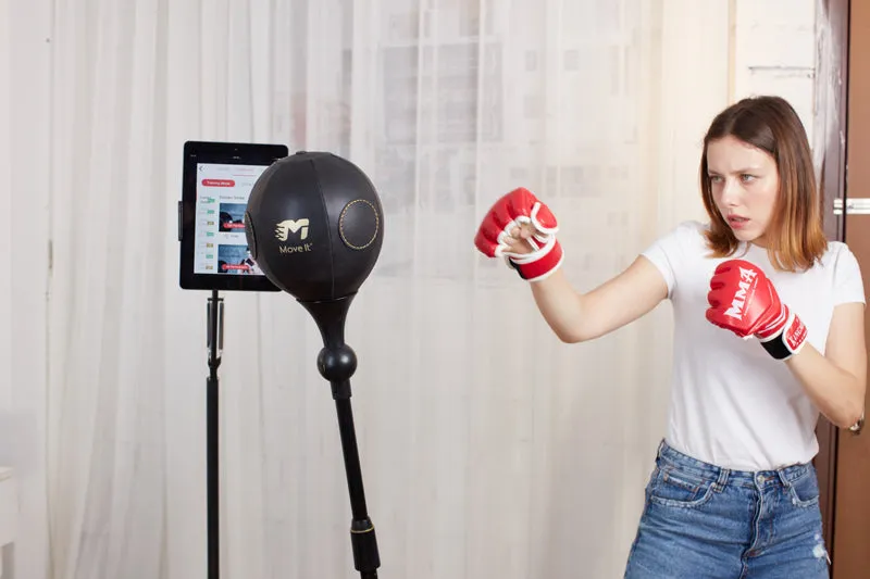 Padmate Fitness Move It Speed: World's 1st Smart Boxing Reflex Bag