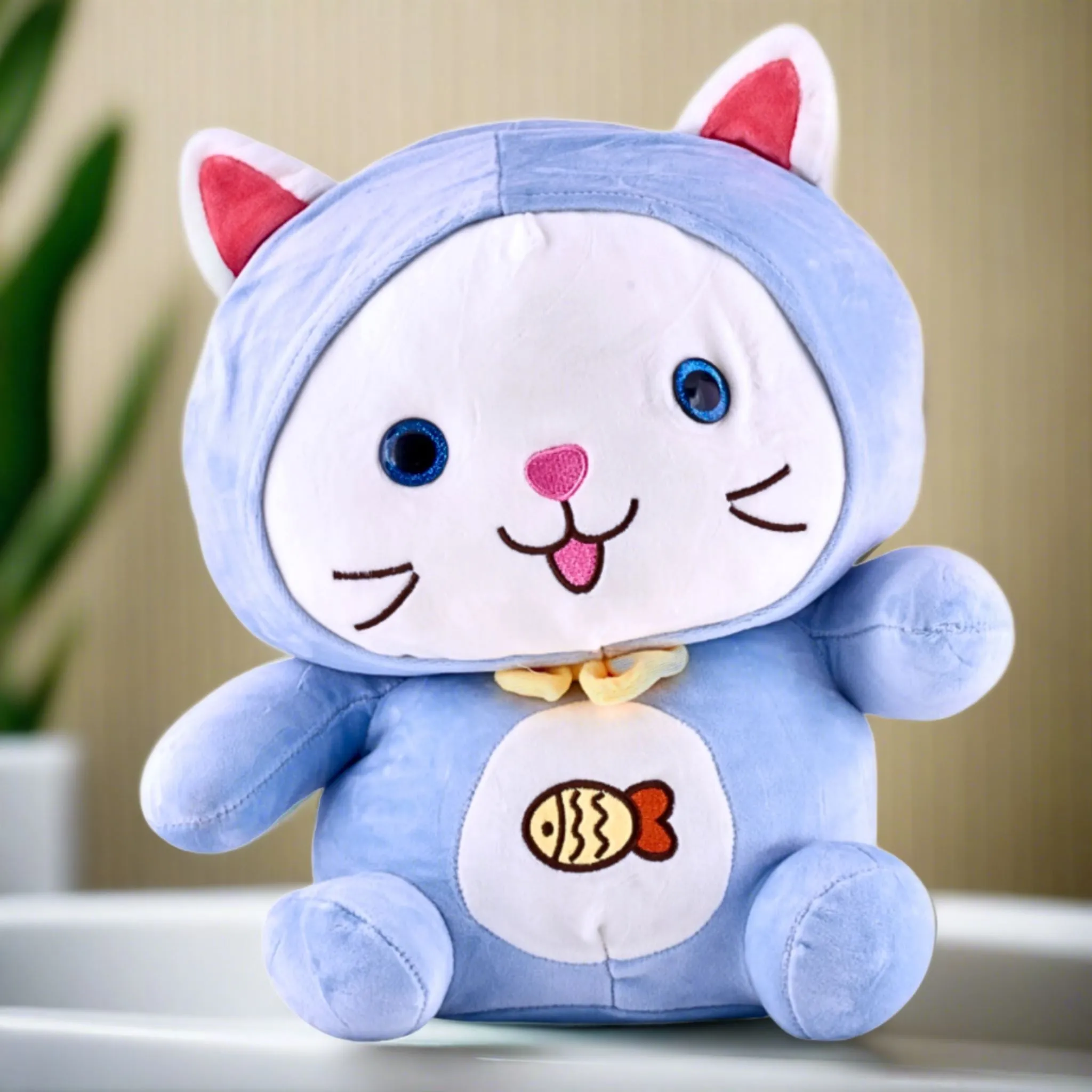 Playful Cat Plush Toy - 50 CM