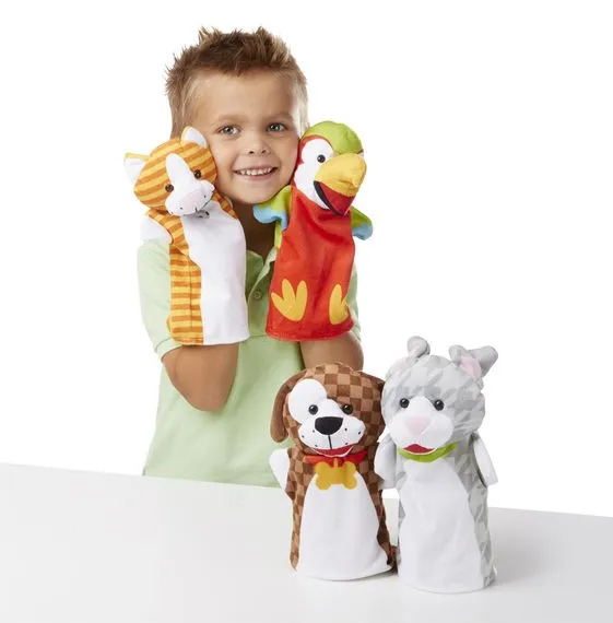 Playful Pets Hand Puppets