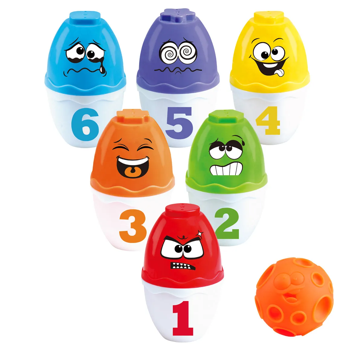 Playgo Toys Ent. Ltd. Strike-A-Face Bowling