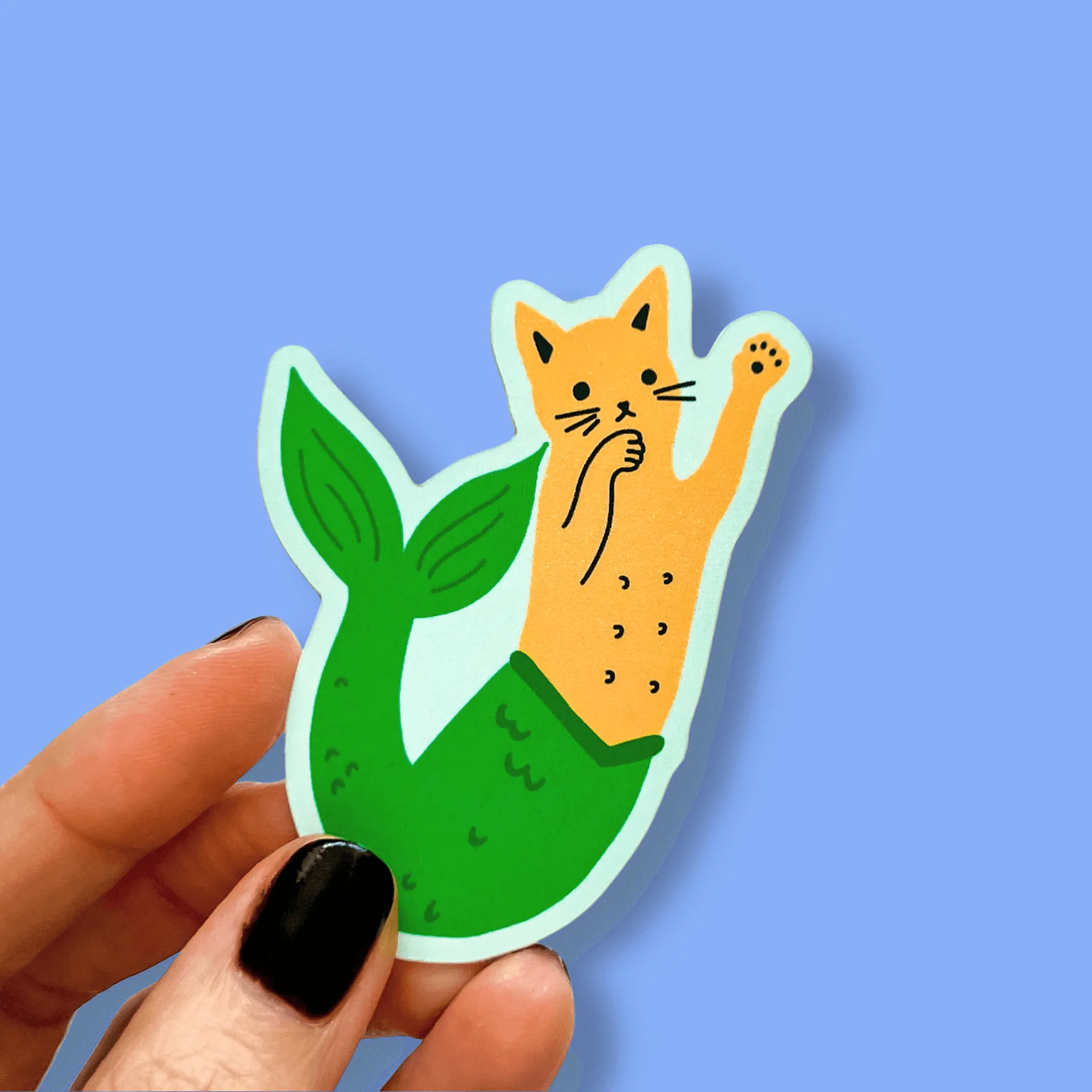 Purrmaid Sticker