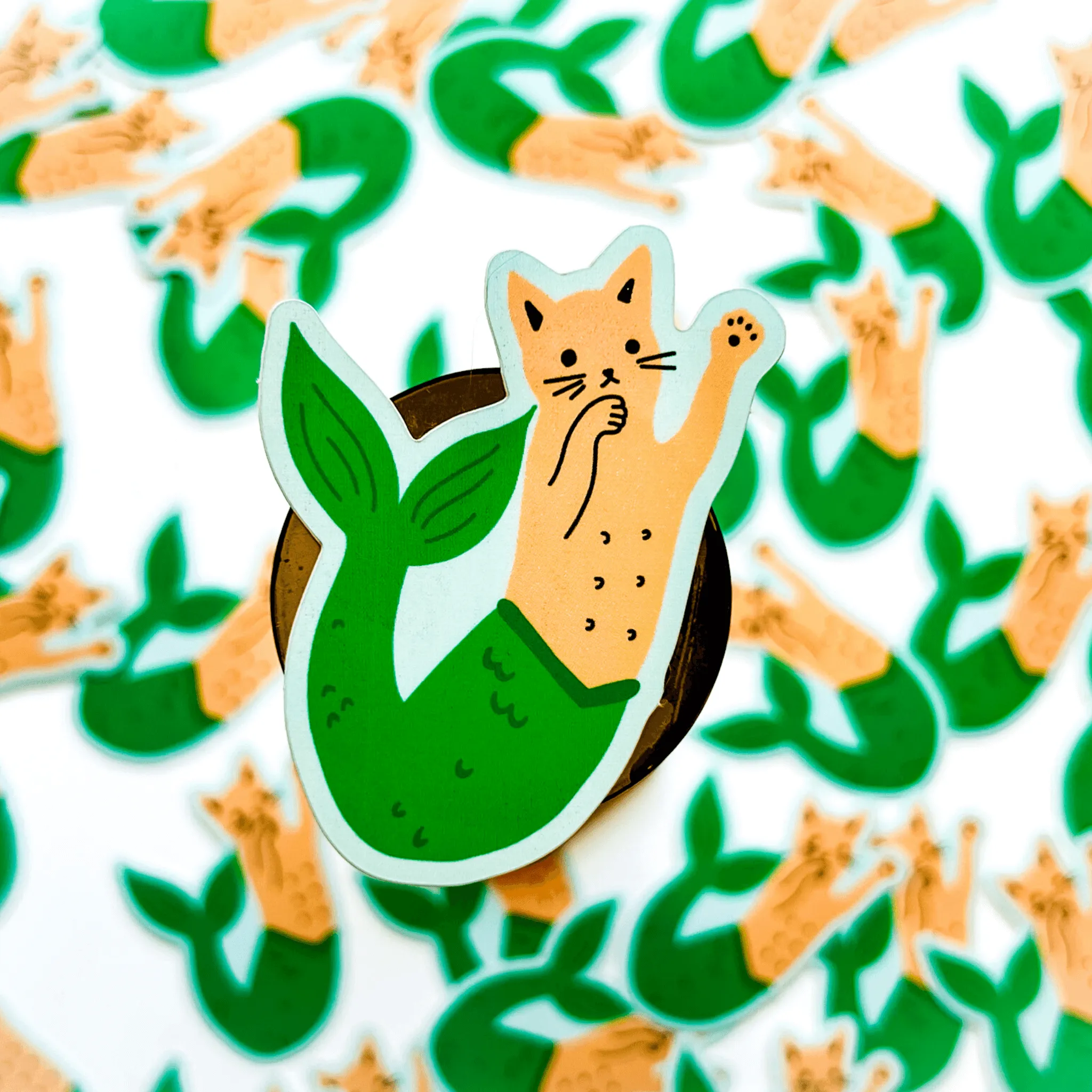 Purrmaid Sticker