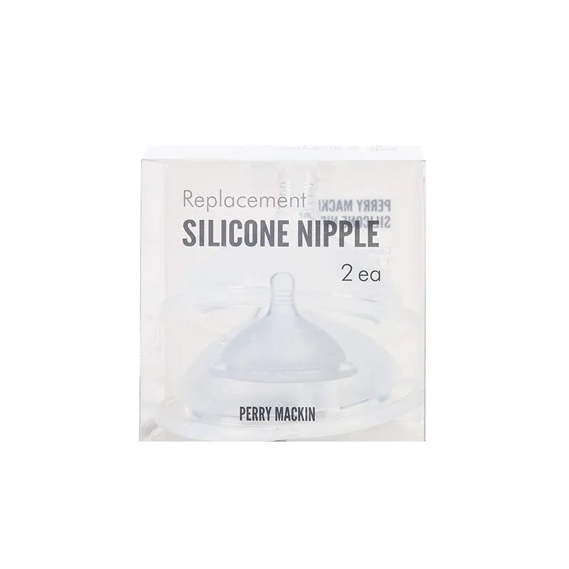 Silicone Baby Bottle Nipples 2 Pack - Anti-Colic