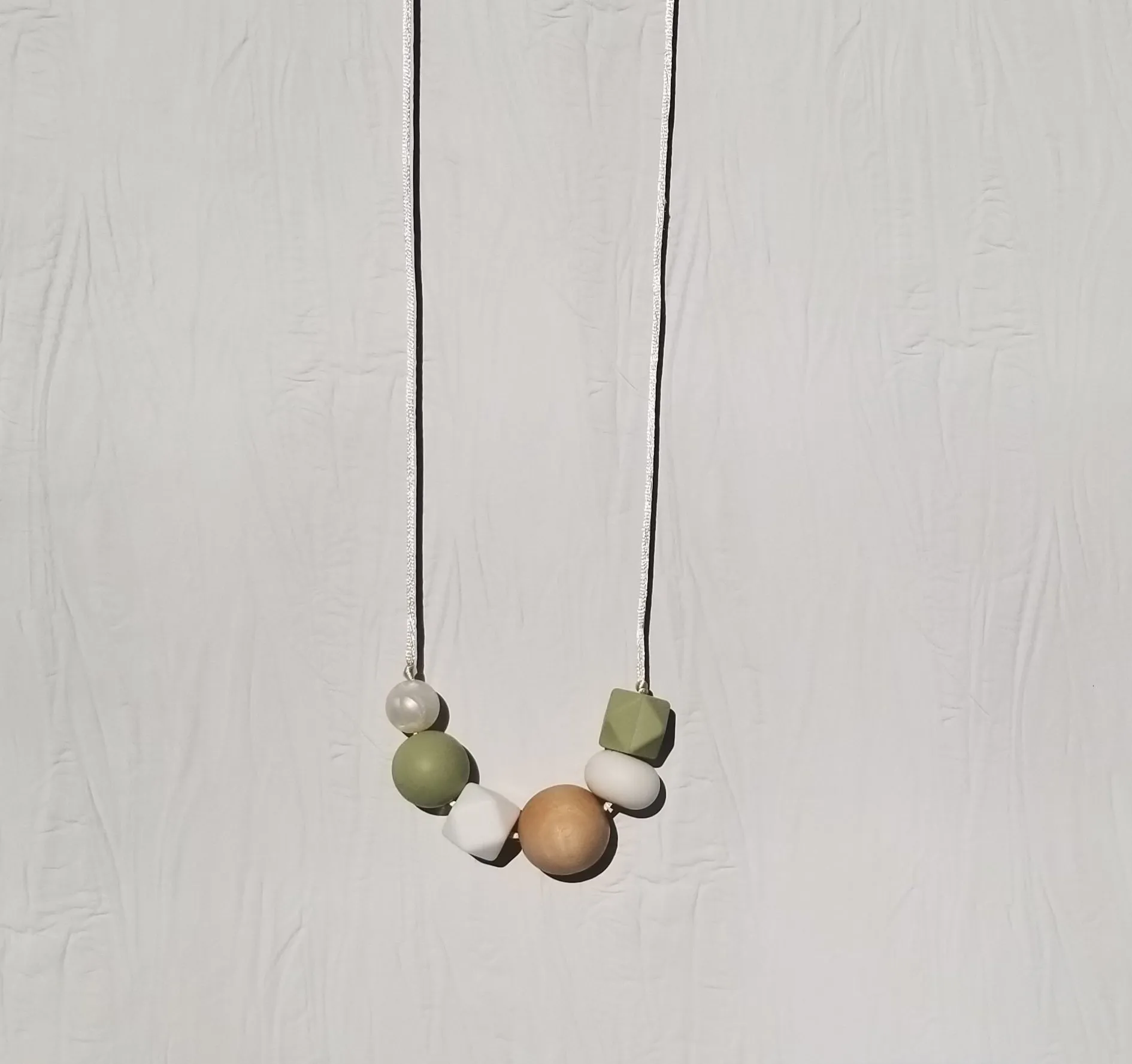 Silicone Teething Necklace for Mom by Hart & Arrow