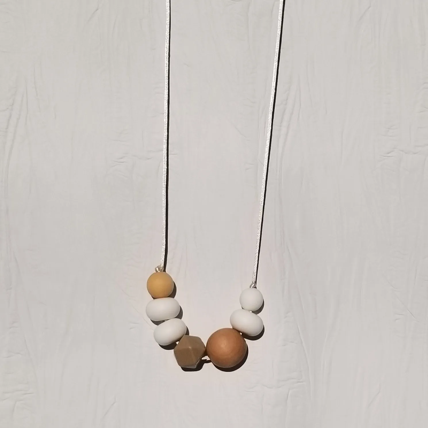 Silicone Teething Necklace for Mom by Hart & Arrow