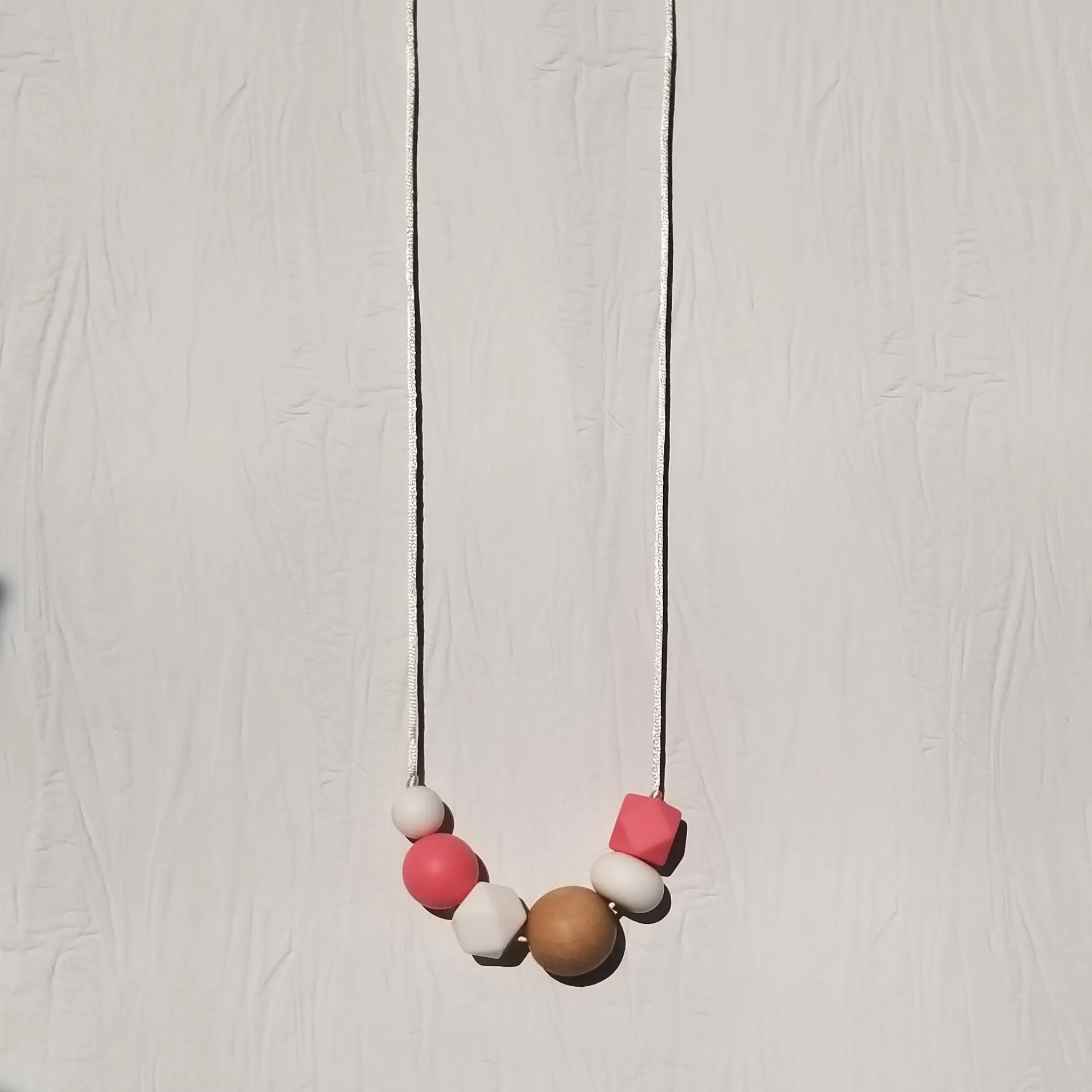 Silicone Teething Necklace for Mom by Hart & Arrow