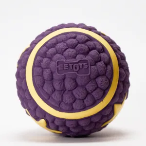 Skatrs Interactive Latex Star Squeaky Ball Toy for Dogs and Cats (Purple) | Chewing, Floating, Training, and Bouncing