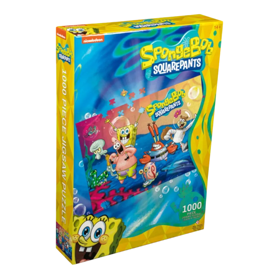 SpongeBob - Cast 1000pc Jigsaw