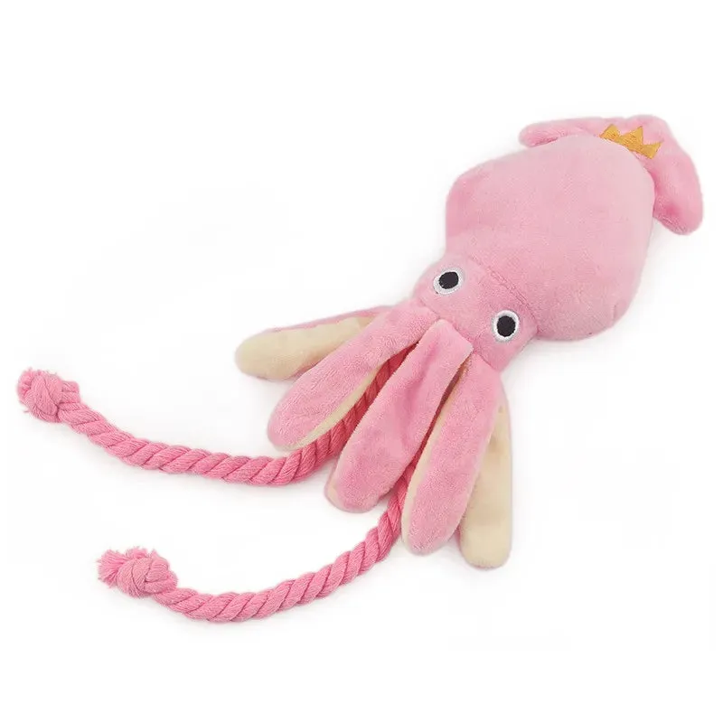 Supet Pet Octopus Plush Rope Toy – Bite-Resistant, Fun & Interactive