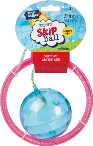 Toysmith Play Ground Classics - Flashing Skip Ball