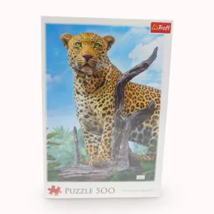 Trefl Wild Leopard Puzzle - 500 Pcs