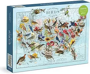 Wendy Gold USA State Birds Puzzle