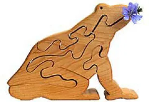 Wooden Frog Puzzle