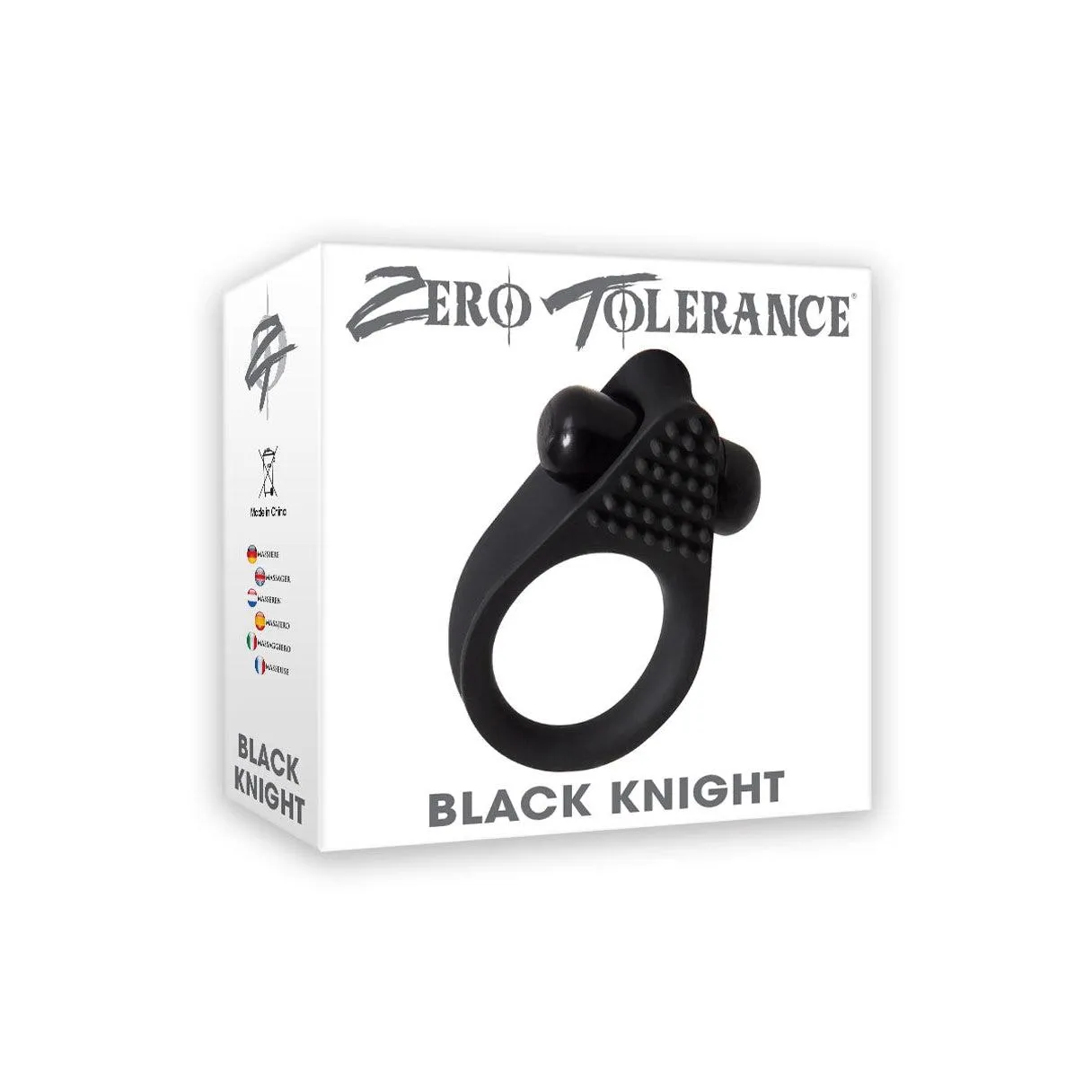 Zero Tolerance Black Knight Cock Ring